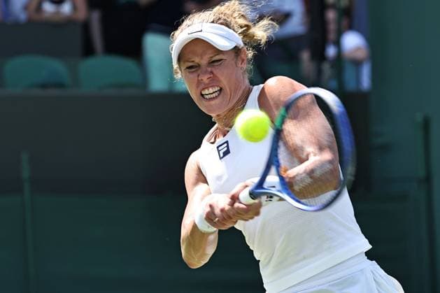 Laura Siegemund, GER, during first round of 2025 All England Lawn Tennis Championships at Wimbledon, womens singles, London, 30 06 2025; -