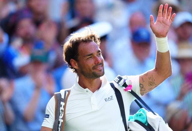 Sport Bilder des Tages Fabio Fognini waves to the crowd after his first round match Wimbledon Tennis Championships, Day 1, The All England Lawn Tennis and Croquet Club, London, UK - 30 Jun 2025London The All England Lawn Tennis and United Kingdom  Copyright: xJavierxGarcia Shutterstockx 15378843ki