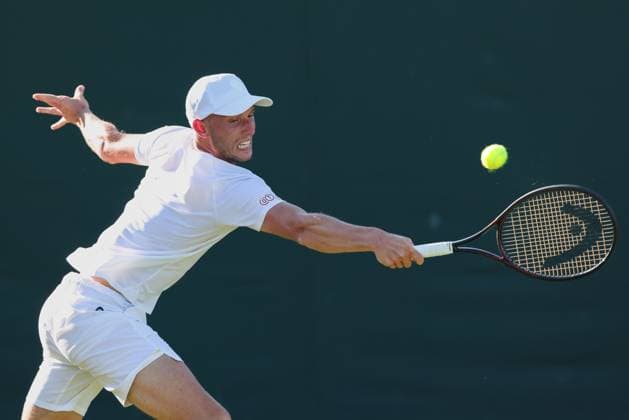 Filip Misolic (AUT), Herren Einzel, Men s Singles Tennis - Wimbledon 2025 - Grand Slam ITF ATP, Tennis Herren WTA, Tennis Damen - AELTC - London - - Great Britain - 30 June 2025. Copyright: xJuergenxHasenkopfx