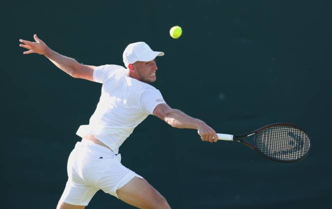 Filip Misolic (AUT), Herren Einzel, Men s Singles Tennis - Wimbledon 2025 - Grand Slam ITF ATP, Tennis Herren WTA, Tennis Damen - AELTC - London - - Great Britain - 30 June 2025. Copyright: xJuergenxHasenkopfx