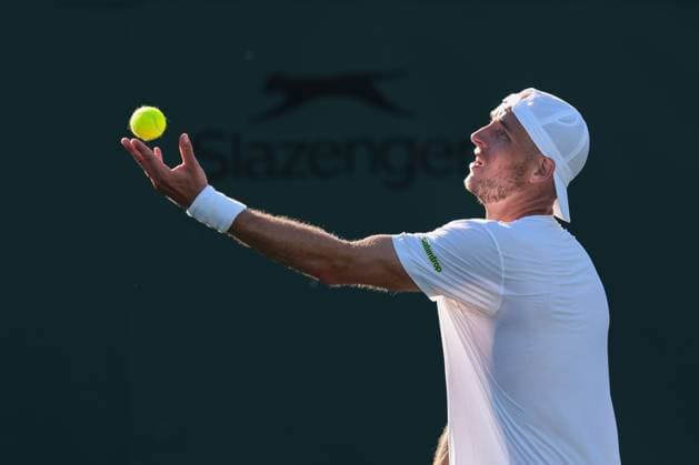 Jan-Lennard Struff (GER), Herren Einzel, Men s Singles Tennis - Wimbledon 2025 - Grand Slam ITF ATP, Tennis Herren WTA, Tennis Damen - AELTC - London - - Great Britain - 30 June 2025. Copyright: xJuergenxHasenkopfx
