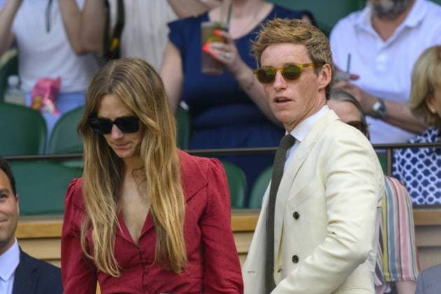 Wimbledon Tennis Championships - Day 1 LONDON, UNITED KINGDOM - JUNE 30: Eddie Redmayne and wife Hanna attend day one of The Championships Wimbledon 2025 at All England Lawn Tennis and Croquet Club on June 30, 2025 in London, United Kingdom. Ray Tang Anadolu London United Kingdom. Editorial use only. Please get in touch for any other usage.  Copyright: x2025xAnadoluxRayxTangx
