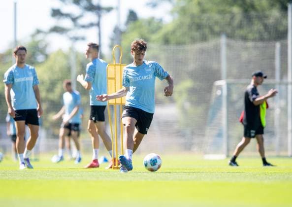 Fussball, Herren, Saison 2025 26, 2. Bundesliga, Hertha BSC, Training, Maurice Krattenmacher (Hertha BSC), 01.07. 2025,