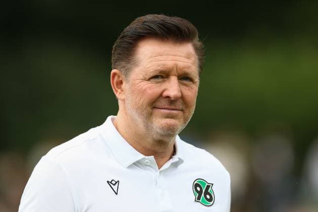 28.06.2025, xtgx, Fussball Testspiel, HSC Hannover - Hannover 96 emspor, v.l. Christian Titz (Hannover, Trainer) Portrait, Portraet, Einzelbild (DFL DFB REGULATIONS PROHIBIT ANY USE OF PHOTOGRAPHS as IMAGE SEQUENCES and or QUASI-VIDEO) Hannover