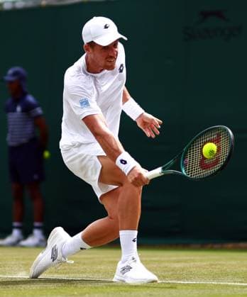 Roberto Carballes Baena during his first round match Wimbledon Tennis Championships, Day 2, The All England Lawn Tennis and Croquet Club, London, UK - 01 Jul 2025London The All England Lawn Tennis and United Kingdom  Copyright: xJamesxMarsh Shutterstockx 15380418ah