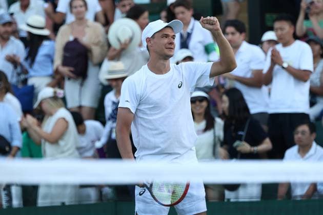 TENIS WIMBLEDON 2025 LONDYN 300625 N Z KAMIL MAJCHRZAK W TRAKCIE MECZU PIERWSZEJ RUNDY MARCIN CHOLEWINSKI NEWSPIX.PL TENNIS WIMBLEDON 2025 LONDON 30062025 KAMIL MAJCHRZAK DURING THE MATCH IN THE FIRST ROUND NEWSPIX.PL --- newspix.pl 