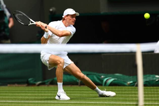 Jannik Sinner during his first round match Wimbledon Tennis Championships, Day 2, The All England Lawn Tennis and Croquet Club, London, UK - 01 Jul 2025London The All England Lawn Tennis and United Kingdom  Copyright: xJamesxMarsh Shutterstockx 15380418ao