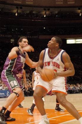 Feb 16, 2005; New York, NY, USA; MIKE SWEETNEY at the NY Knicks vs the Milwakee Bucks at Madison Square Garden in New York City Knicks won the game 108-90 . New York NY USA Copyright: xJeffreyxGellerx