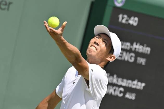 Tennis : Wimbledon -2025 - ITF - Tennis - Wimbledon - ITF - Tseng - Taiwan GB  Copyright: xChryslenexCaillaudx xPznewsx