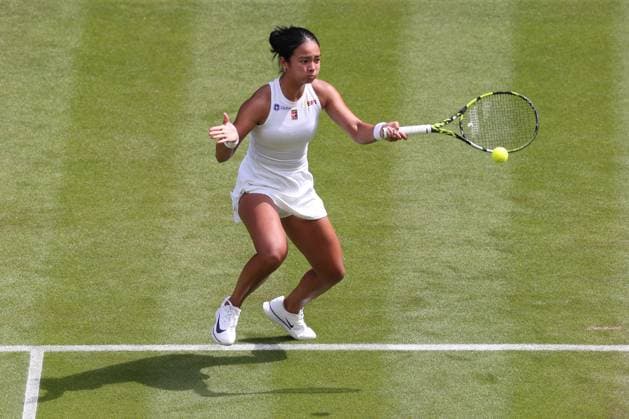 Alexandra Eala (PHI), Damen Einzel, Ladies Singles Tennis - Wimbledon 2025 - Grand Slam ITF ATP, Tennis Herren WTA, Tennis Damen - AELTC - London - - Great Britain - 1 July 2025. Copyright: xJuergenxHasenkopfx