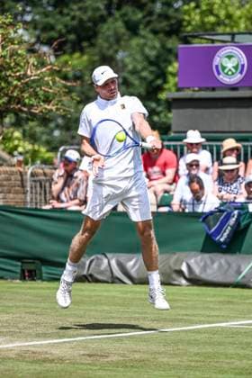 Denis Shapovalov during the Wimbledon 2025 Men?s Singles first round tennis match between Mariano Navone and Denis Shapovalov at the All England Tennis Club in London, England. (Richard Callis Sports Press Photo SPP) Copyright: xRichardxCallis SportsxPressxPhotox xSPPx spp-en-RiCaPrPh-SPP25_RMFC_300625_17842