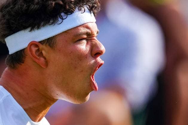 Ben Shelton during his first round match Wimbledon Tennis Championships, Day 2, The All England Lawn Tennis and Croquet Club, London, UK - 01 Jul 2025London The All England Lawn Tennis and United Kingdom  Copyright: xJavierxGarcia Shutterstockx 15380417fe