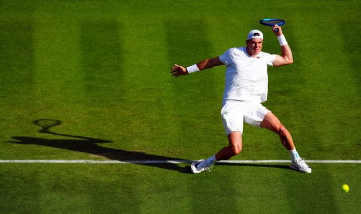 Jack Draper during his first round match Wimbledon Tennis Championships, Day 2, The All England Lawn Tennis and Croquet Club, London, UK - 01 Jul 2025London The All England Lawn Tennis and United Kingdom  Copyright: xJavierxGarcia Shutterstockx 15380417fn