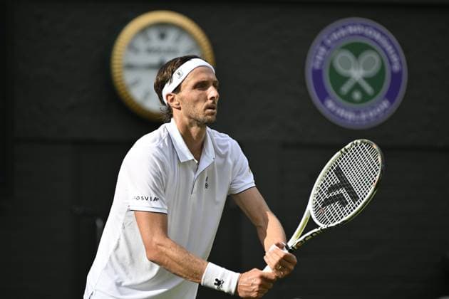 Tennis : Wimbledon -2025 - ITF - Tennis - Wimbledon - ITF - Rinderknech - France GB  Copyright: xChryslenexCaillaudx xPznewsx