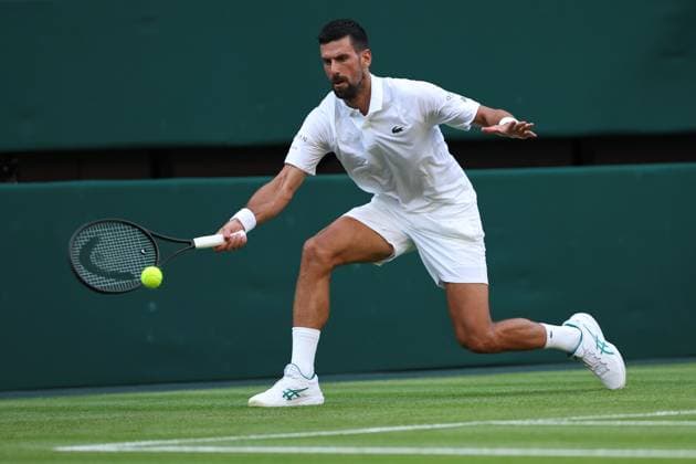 Novak Djokovic during his first round match Wimbledon Tennis Championships, Day 2, The All England Lawn Tennis and Croquet Club, London, UK - 01 Jul 2025London The All England Lawn Tennis and United Kingdom  Copyright: xEllaxLing Shutterstockx 15380415af