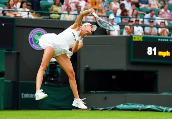 Dayana Yastremska during her first round match Wimbledon Tennis Championships, Day 2, The All England Lawn Tennis and Croquet Club, London, UK - 01 Jul 2025London The All England Lawn Tennis and United Kingdom  Copyright: xJavierxGarcia Shutterstockx 15380417gn