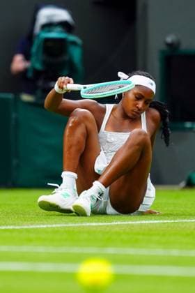 Coco Gauff during her first round match Wimbledon Tennis Championships, Day 2, The All England Lawn Tennis and Croquet Club, London, UK - 01 Jul 2025London The All England Lawn Tennis and United Kingdom  Copyright: xJavierxGarcia Shutterstockx 15380417gp