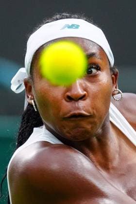 Coco Gauff during her first round match Wimbledon Tennis Championships, Day 2, The All England Lawn Tennis and Croquet Club, London, UK - 01 Jul 2025London The All England Lawn Tennis and United Kingdom  Copyright: xJavierxGarcia Shutterstockx 15380417hg