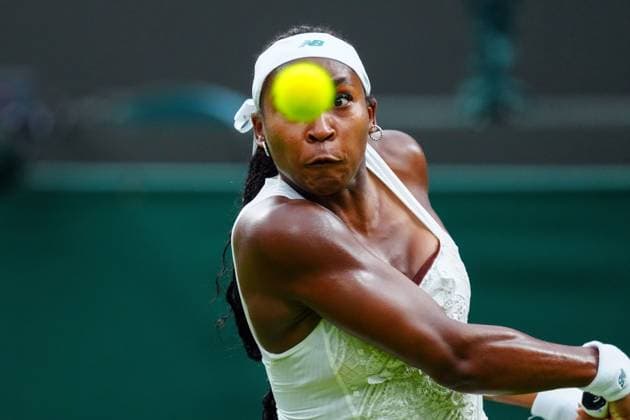 Coco Gauff during her first round match Wimbledon Tennis Championships, Day 2, The All England Lawn Tennis and Croquet Club, London, UK - 01 Jul 2025London The All England Lawn Tennis and United Kingdom  Copyright: xJavierxGarcia Shutterstockx 15380417hj