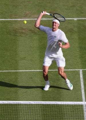 Alexander Zverev (GER) Tennis - Wimbledon 2025 - Grand Slam ITF ATP, Tennis Herren WTA, Tennis Damen - AELTC - London - - Great Britain - 1 July 2025. Copyright: xJuergenxHasenkopfx