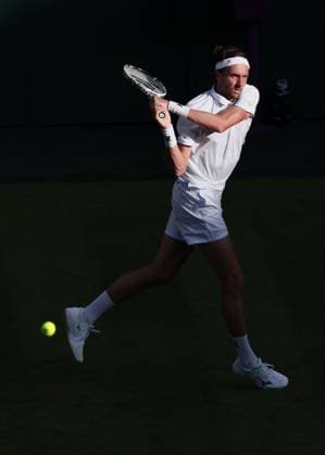 Arthur Rinderknech (FRA) Tennis - Wimbledon 2025 - Grand Slam ITF ATP, Tennis Herren WTA, Tennis Damen - AELTC - London - - Great Britain - 1 July 2025. Copyright: xJuergenxHasenkopfx