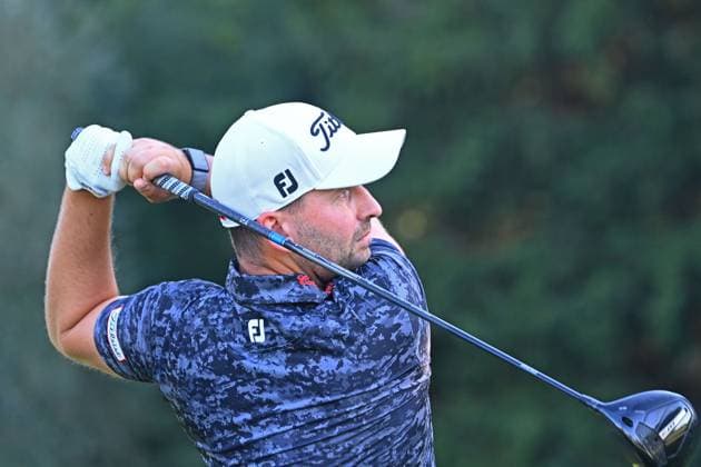 Nicolai von Dellingshausen (GER), Aktion,Einzelbild,angeschnittenes Einzelmotiv,Halbfigur,halbe Figur ProAm ,GOLF BMW International Open 2025 am 02.07.2025 im Golfclub Muenchen Eichenried.