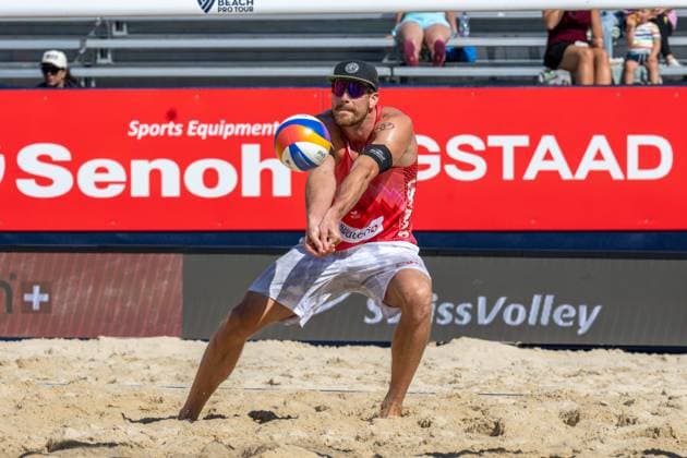 RECORD DATE NOT STATED Beach Pro Tour - Elite 16 Gstaad, 02.07.2025 Adrian Heidrich ( SUI ); Beach Pro Tour - Elite 16 Gstaad am 02.07.2025 Copyright: xBEAUTIFULxSPORTS PeterxWeberx
