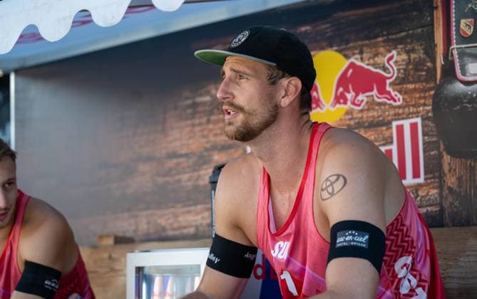 RECORD DATE NOT STATED Beach Pro Tour - Elite 16 Gstaad, 02.07.2025 Adrian Heidrich ( SUI ); Beach Pro Tour - Elite 16 Gstaad am 02.07.2025 Copyright: xBEAUTIFULxSPORTS PeterxWeberx