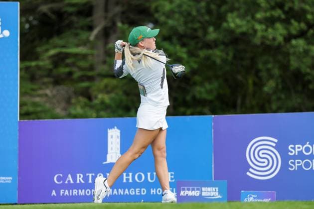 KPMG Women s Irish Open 2025, Carton House, Maynooth 2 7 2025 Sara Byrne Sara Byrne 2 7 2025  Copyright: x INPHO LaszloxGeczox LG1_9434a