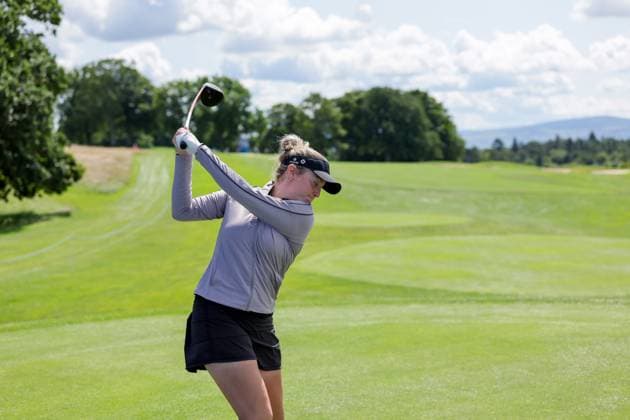 KPMG Women s Irish Open 2025, Carton House, Maynooth 2 7 2025 Anna Foster Anna Foster 2 7 2025  Copyright: x INPHO LaszloxGeczox LG1_9571