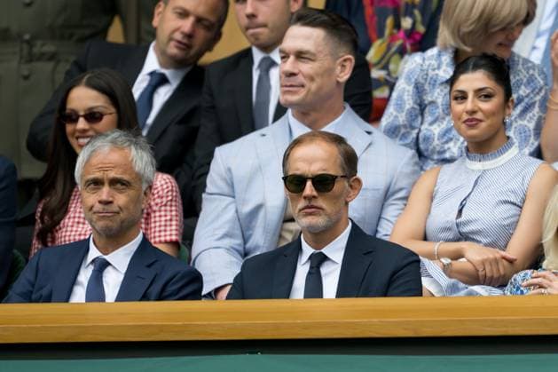 250702 Former football head coach Thomas Tuchel in the stands during day 3 of Wimbledon on July 2, 2025 in London . Photo: Petter Arvidson BILDBYRAN kod PA PA1047 tennis wimbledon day 3 bbeng Copyright: PETTERxARVIDSON BB250702PA010
