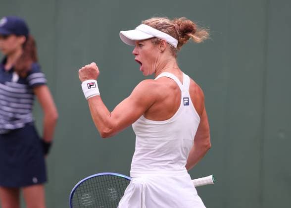Laura Siegemund (GER) macht die Faust und jubelt,Jubel, Freude,Emotion, Damen Einzel, Ladies Singles Copyright: xJuergenxHasenkopfx