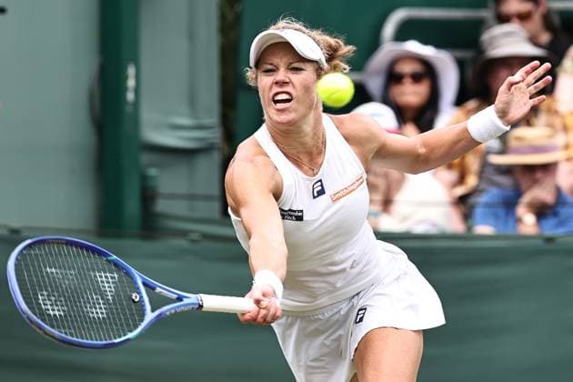 Laura Siegemund, GER, during second round of 2025 All England Lawn Tennis Championships at Wimbledon, womens singles, London, 02 07 2025; -