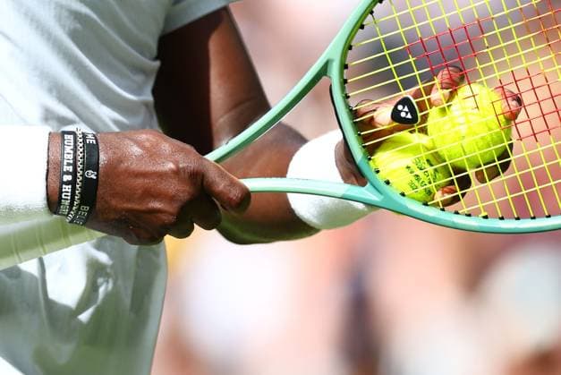 Frances Tiafoe during his second round match Wimbledon Tennis Championships, Day 3, The All England Lawn Tennis and Croquet Club, London, UK - 02 Jul 2025London The All England Lawn Tennis and United Kingdom  Copyright: xJamesxMarsh Shutterstockx 15381942cb