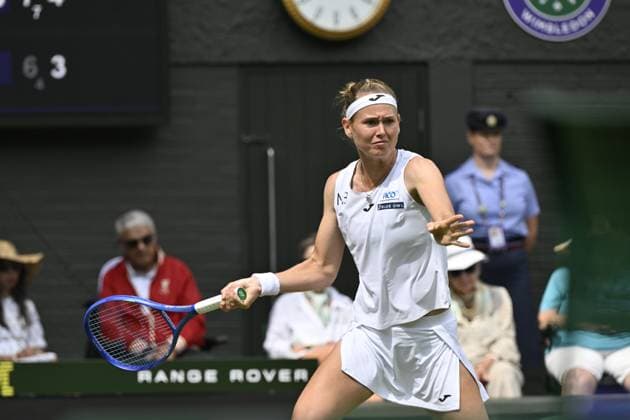 Tennis : Wimbledon -2025 - ITF - Tennis - Wimbledon - ITF - Bouzkova - Republique Tcheque GB  Copyright: xChryslenexCaillaudx Pznewsx