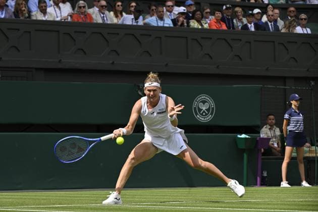 Tennis : Wimbledon -2025 - ITF - Tennis - Wimbledon - ITF - Bouzkova - Republique Tcheque GB  Copyright: xChryslenexCaillaudx Pznewsx