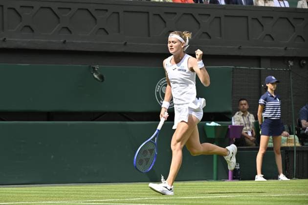 Tennis : Wimbledon -2025 - ITF - Tennis - Wimbledon - ITF - Bouzkova - Republique Tcheque GB  Copyright: xChryslenexCaillaudx Pznewsx