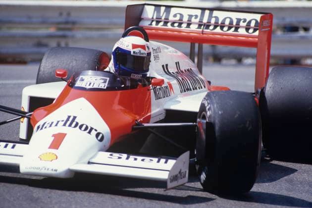 The 1987 Monaco Grand Prix Alain Prost The 1987 Monaco Grand Prix was held on Sunday, May 31, 1987, at the Circuit de Monaco in Monte Carlo. It was the fourth round of the 1987 Formula One World Championship, WM, Weltmeisterschaft Alain Marie Pascal Prost, French racing driver and a four-time Formula One Drivers Champion. one of the greatest F1 drivers Alain Prost, known as The Professor for his calculated racing style, is a legendary figure in Formula 1. He was born on February 24, 1955, in France. Prost won the Formula 1 World Championship four times: in 1985, 1986, 1989, and 1993. His career was marked by his strategic approach to racing, exceptional technical understanding, and intense rivalry with other greats like Ayrton Senna. Prost s 51 Grand Prix victories place him fourth on the all-time list, underscoring his mastery and enduring influence on the Driving for Marlboro McLaren Copyright: xMarkxNewcombex