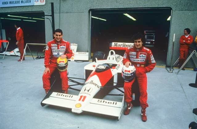 At the Canada Prix 1988 Ayrton Senna da Silva and Alain Prost At the Canada Prix 1988 in the Marlboro McLaren. The 1988 Canadian Grand Prix (officially the XXVI Molson Grand Prix du Canada) was held on Sunday, 12 June 1988 at the Circuit Gilles Villeneuve in Montreal, Quebec. Brazilian Portuguese 21 March 1960 1 May 1994 a racing driver who won the Formula One F1 World Drivers Championship in 1988, 1990 and 1991, is one of the greatest Formula One drivers of all time, He died in an accident leading the 1994 San Marino Grand Prix driving for Williams Racing Copyright: xMarkxNewcombex