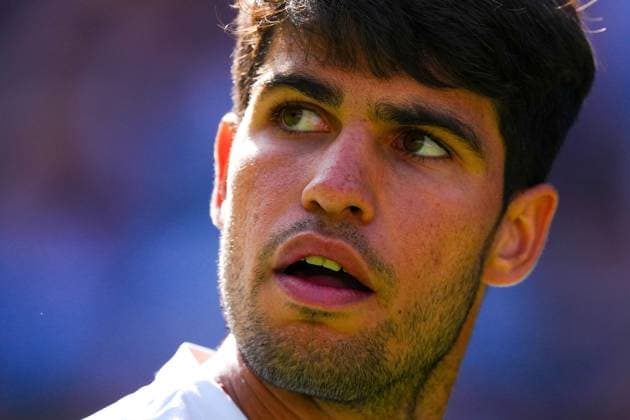 Carlos Alcaraz during his second round match Wimbledon Tennis Championships, Day 3, The All England Lawn Tennis and Croquet Club, London, UK - 02 Jul 2025London The All England Lawn Tennis and United Kingdom  Copyright: xJavierxGarcia Shutterstockx 15381941co