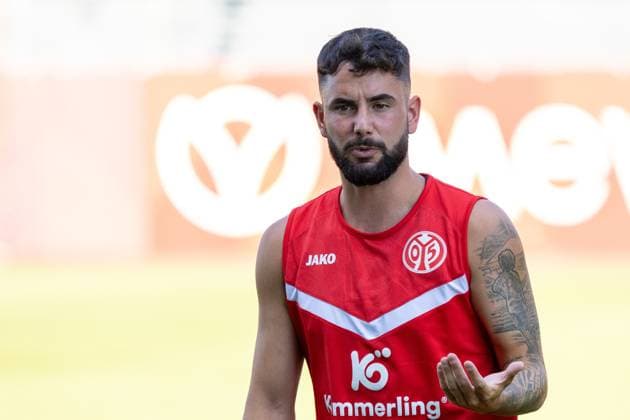 1. FSV Mainz 05, Auftakttraining, 1. Fussball Bundesliga, Saison 2025 2026, 02.07.2025 Marco Richter (1. FSV Mainz 05) Auftakttraining des 1. FSV Mainz 05 zur Saison 2025 2026 1. Fussball Bundesliga, Stadion am Bruchweg auf dem Wolfgang Frank Campus, Mainz, 02.07.2025 DFL DFB regulations prohibit any use of photographs as image sequences and or quasi-video. Copyright: xBEAUTIFULxSPORTS Hahnex