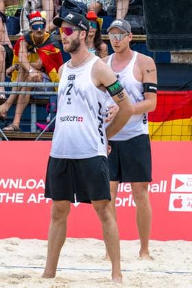 RECORD DATE NOT STATED Beach Pro Tour - Elite 16 Gstaad, 02.07.2025 Clemens Wickler (GER), Nils Ehlers (GER); Beach Pro Tour - Elite 16 Gstaad am 02.07.2025 Copyright: xBEAUTIFULxSPORTS PeterxWeberx