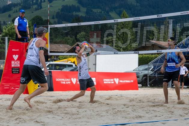 RECORD DATE NOT STATED Beach Pro Tour - Elite 16 Gstaad, 02.07.2025 Clemens Wickler (GER), Nils Ehlers (GER); Beach Pro Tour - Elite 16 Gstaad am 02.07.2025 Copyright: xBEAUTIFULxSPORTS PeterxWeberx