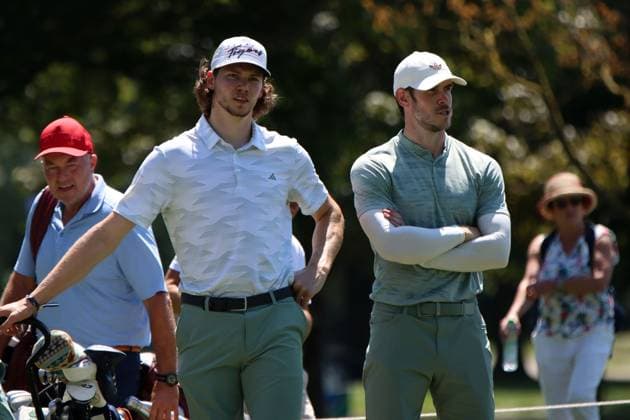 BMW International Open, Eichenried, 02.07.2025 Golf, BMW International Open, Eichenried, 02.07.2025, ProAm Turnier Bild: Moritz Seider (Eishockeyspieler) Copyright: xBEAUTIFULxSPORTS NilsxKoepkex
