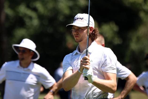 BMW International Open, Eichenried, 02.07.2025 Golf, BMW International Open, Eichenried, 02.07.2025, ProAm Turnier Bild: Moritz Seider (Eishockeyspieler) Copyright: xBEAUTIFULxSPORTS NilsxKoepkex