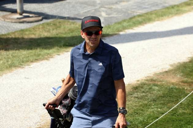 BMW International Open, Eichenried, 02.07.2025 Golf, BMW International Open, Eichenried, 02.07.2025, ProAm Turnier Bild: Michael Greis (ehemaliger Biathlet) Copyright: xBEAUTIFULxSPORTS NilsxKoepkex