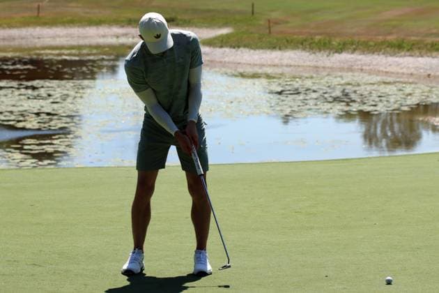 BMW International Open, Eichenried, 02.07.2025 Golf, BMW International Open, Eichenried, 02.07.2025, ProAm Turnier Bild: Gareth Bale (ehemaliger Fußballspieler) beim Putt Copyright: xBEAUTIFULxSPORTS NilsxKoepkex