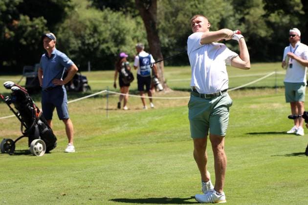 BMW International Open, Eichenried, 02.07.2025 Golf, BMW International Open, Eichenried, 02.07.2025, ProAm Turnier Bild: Tim Stützle (Eishockeyspieler) Copyright: xBEAUTIFULxSPORTS NilsxKoepkex