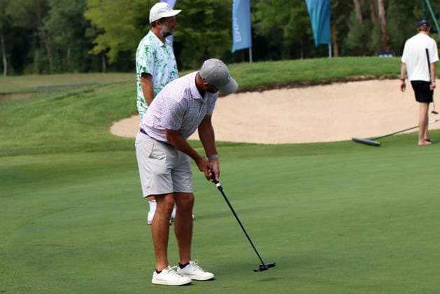 BMW International Open, Eichenried, 02.07.2025 Golf, BMW International Open, Eichenried, 02.07.2025, ProAm Turnier Bild: George Bryan (Golf-Influencer) Copyright: xBEAUTIFULxSPORTS NilsxKoepkex