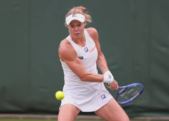 Laura Siegemund (GER), Damen Einzel, Ladies Singles Tennis - Wimbledon 2025 - Grand Slam ITF ATP, Tennis Herren WTA, Tennis Damen - AELTC - London - - Great Britain - 2 July 2025. Copyright: xJuergenxHasenkopfx